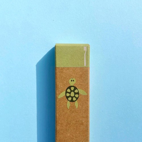 Bamboo Club Bambino Green Kids Toothbrush