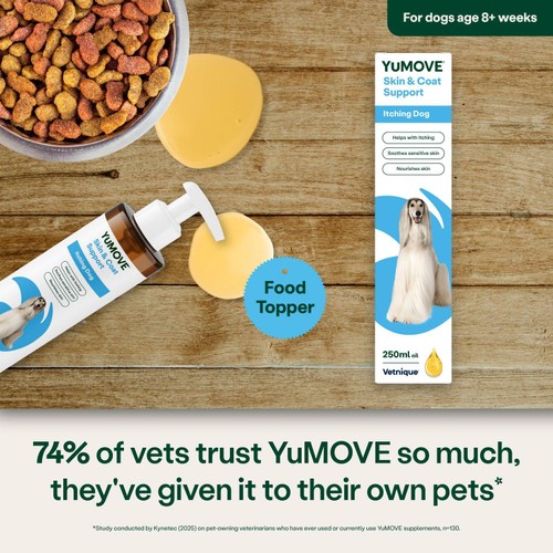 YuMOVE Skin & Coat Support for Itching Dogs