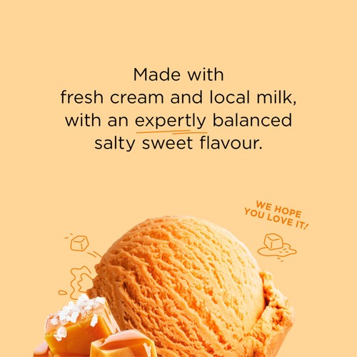 Jude's Salted Caramel Ice Cream