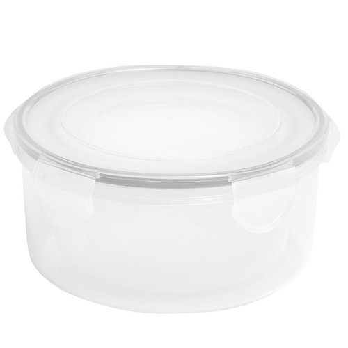 M&S Round Clip Storage Containers, Grey