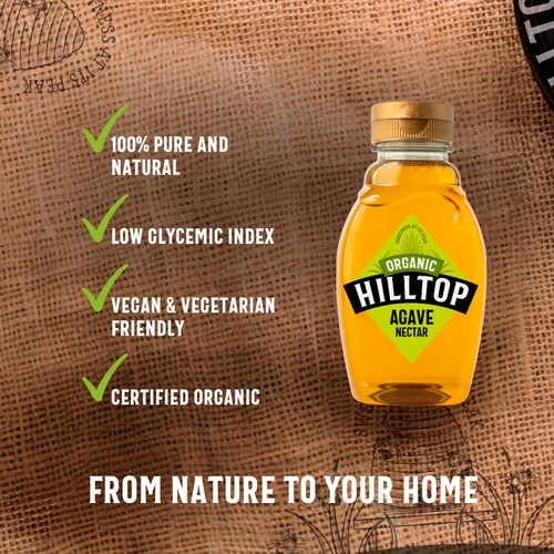 Hilltop Organic Agave Syrup