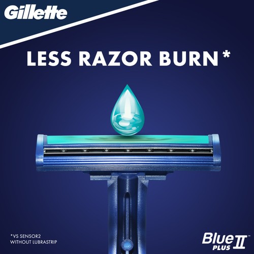 Gillette Blue 2 Plus Men's Disposable Razors