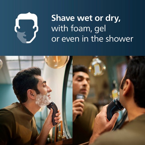 Philips Wet & Dry Electric Shaver Series 3000 