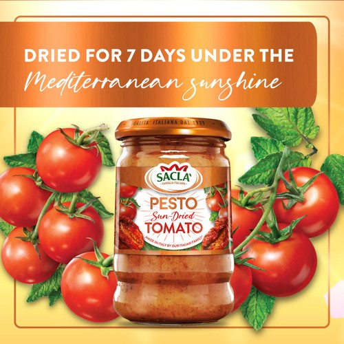 Sacla' Sun Dried Tomato Pesto