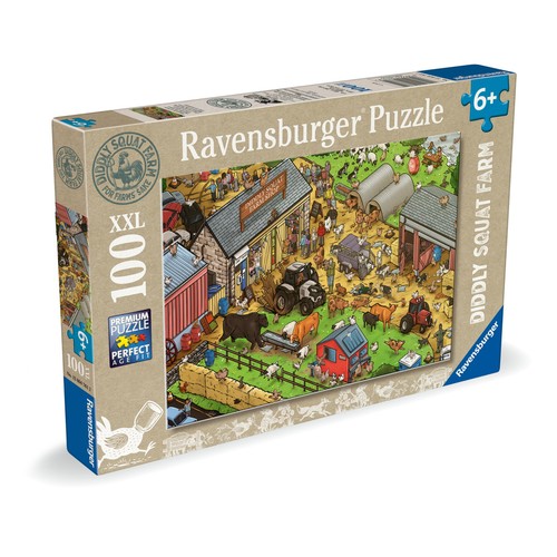 Ravensburger Diddly Squat Farm XXL 100 piece Jigsaw Puzzle