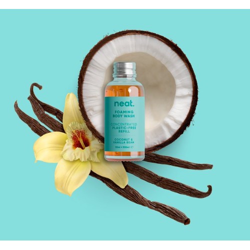 Neat Foaming Body Wash Coconut & Vanilla Bean Refill