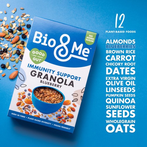 Bio&Me Blueberry Immunity Support Granola