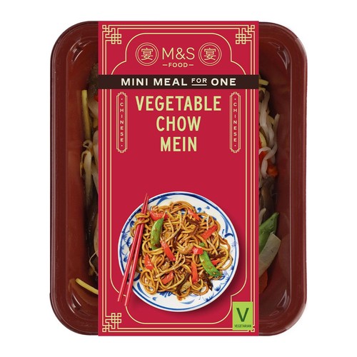M&S Vegetable Chow Mein Serves 1