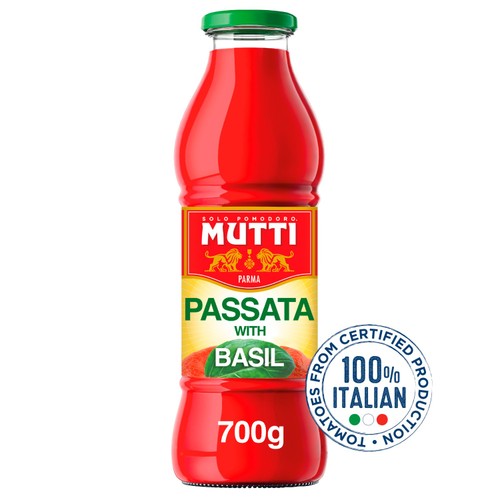 Mutti Italian Tomato & Basil Passata