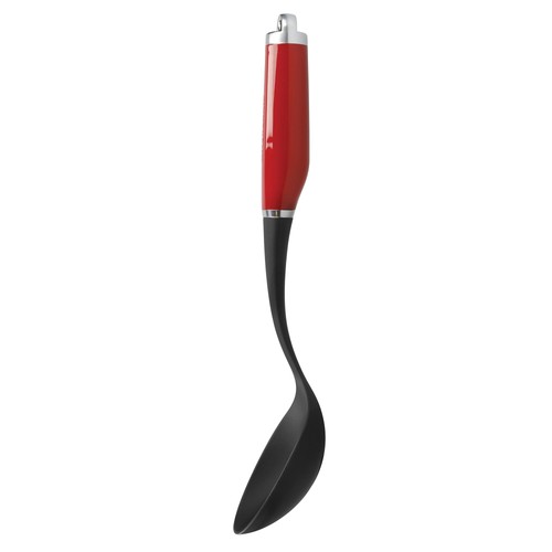 KitchenAid Non-Stick Slotted Spoon, Red