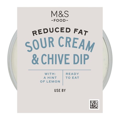 M&S Reduced Fat Sour Cream Dip