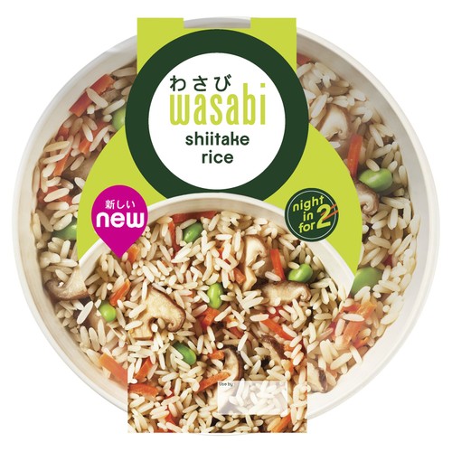Wasabi Shittake Rice