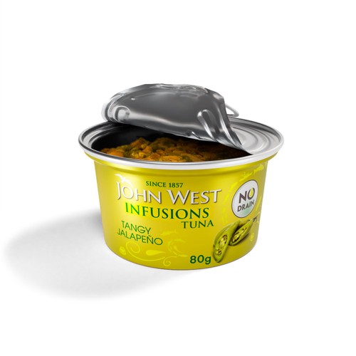John West Tangy Jalapeno No Drain Tuna Infusions