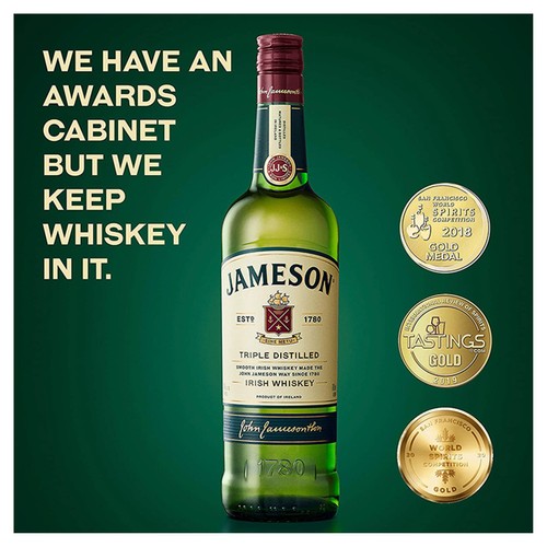 Jameson Triple Distilled Blended Irish Whiskey