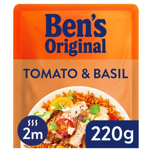 Ben's Original Tomato & Basil Microwave Rice