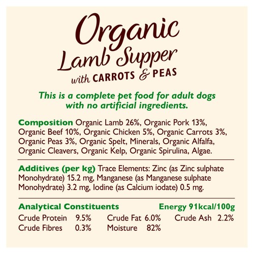 Lily's Kitchen Dog Organic Dinners Multipack