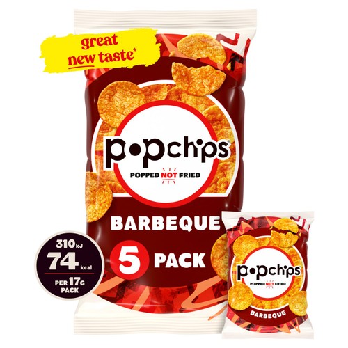 popchips Barbeque Multipack Crisps