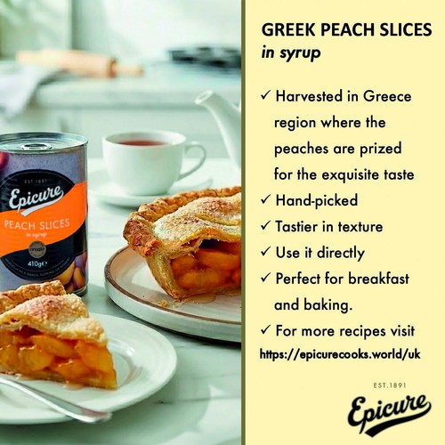 Epicure Peach Slices in Syrup