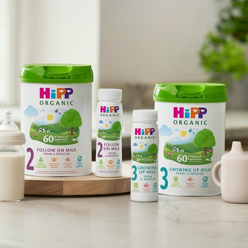 HiPP Organic 2 Follow On Baby Milk Liquid Formula From 6 months 