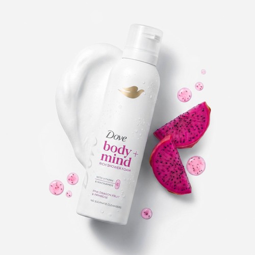Dove Body & Mind Dragonfruit & Primrose Mousse
