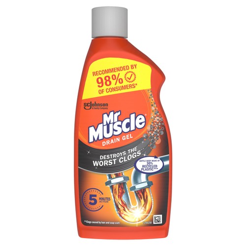 Mr Muscle Power Gel Drain Unblocker