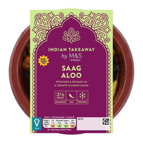 M&S Saag Aloo