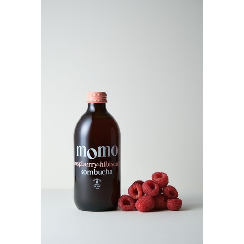 MOMO Kombucha Organic Raspberry Hibiscus