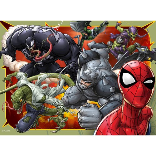 Marvel Spider-Man 4 in Box (12, 16, 20, 24pc) Jigsaw Puzzles