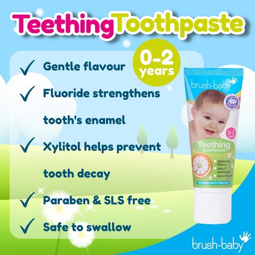 Brush-Baby Teething Toothpaste