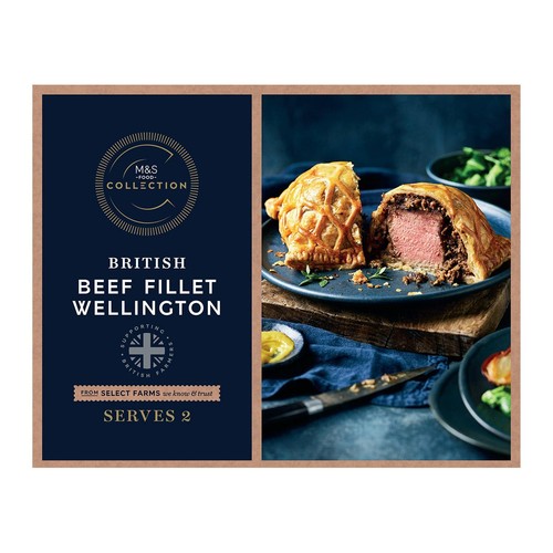 M&S British Beef Fillet Wellington Frozen