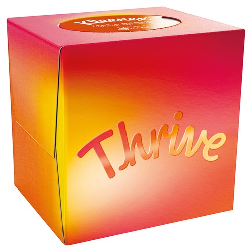 Kleenex Collection Cube Facial Tissues - Single Box