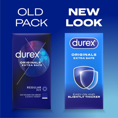 Durex Originals Extra Safe Condoms Regular Fit