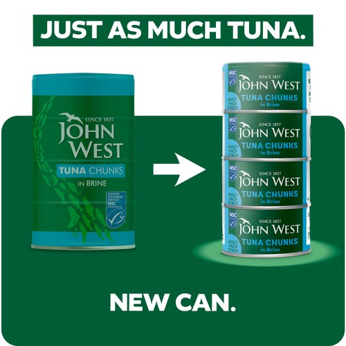 John West Tuna Chunks in Brine MSC