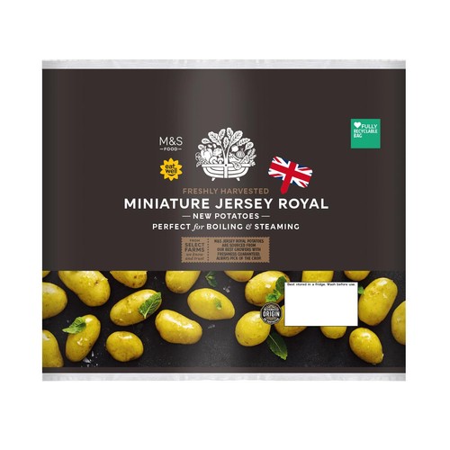 M&S Miniature Jersey Royal New Potatoes