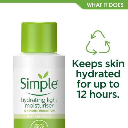 Simple Hydrating Light Moisturiser Travel Size