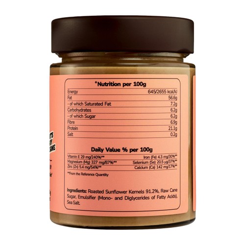 SUNFLY Sunflower Seed Butter, Smooth Spread