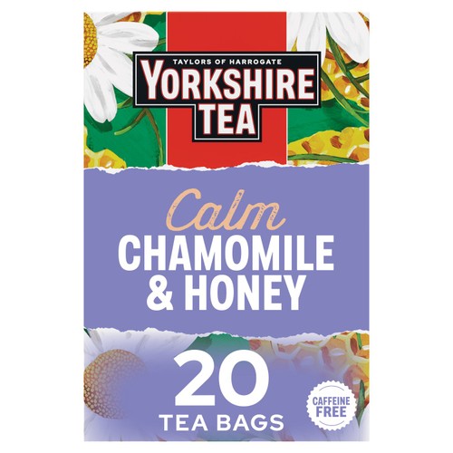 Yorkshire Tea Calm Chamomile & Honey Herbal Tea Bags