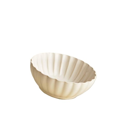 M&S Scallop Cereal Bowl, Natural