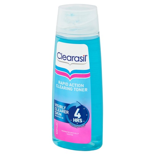 Clearasil Rapid Action Deep Pore Face Wash Acne Toner