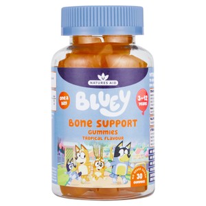 Natures Aid Bluey Bone Support Vitamin Gummies