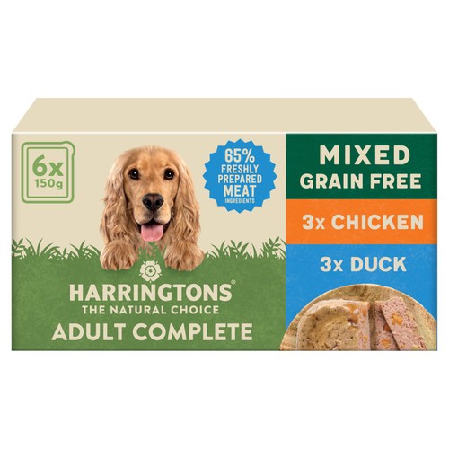 Harringtons Grain Free Mixed Selection Box Dog Food