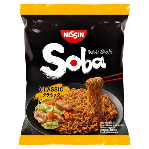 Nissin Soba Classic Instant Wok Style Noodles
