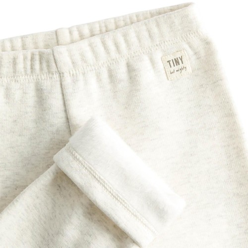 M&S Tommy Fleece Lined Legging '6-9 M Grey