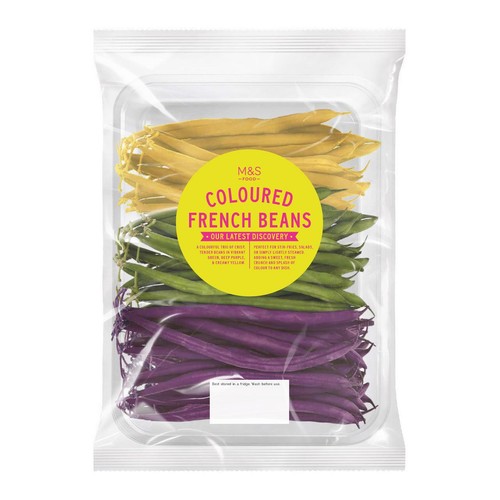 M&S Tricolour French Beans