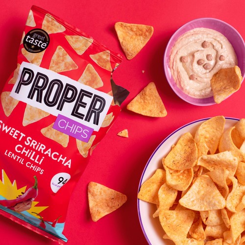Properchips Sweet Sriracha Lentil Chips