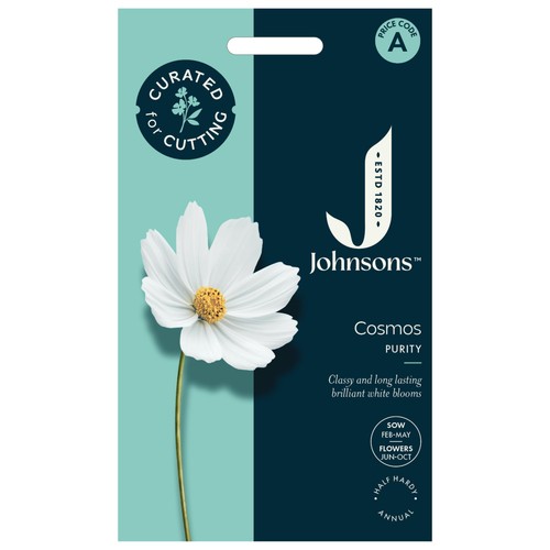 Mr Fothergills Seeds Johnsons Cosmos Purity