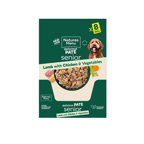 Natures Menu Senior Lamb with Chicken, Veg & Rice Dog Food