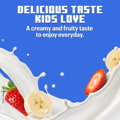 Actimel Kids Strawberry Banana Yoghurt Drink