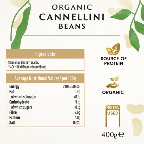 Biona Organic Cannellini Beans in Water