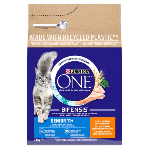 Purina One Senior 11+ Chicken Dry Cat Food